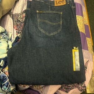 Lee Indigo Denim Jeans - WOMEN'S LEGENDARY TROUSER JEAN (PLUS)